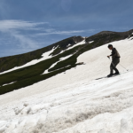 【BCクロカン】乗鞍大雪渓で滑って登って　岐阜側からバスで　2022/6/13（月）